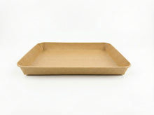 12"x9"x1.25" Kraft Tray (80 oz)