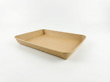 12"x9"x1.25" Kraft Tray (80 oz)