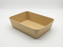 12"x9"x3.25" Kraft Tray (200 oz)