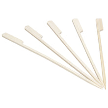 8" Bamboo Paddle Pick