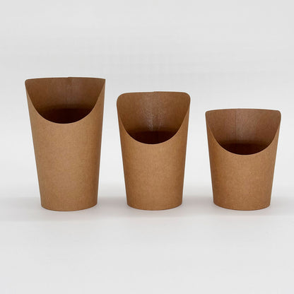Kraft & PLA French Fry/Food Cups (16 oz)