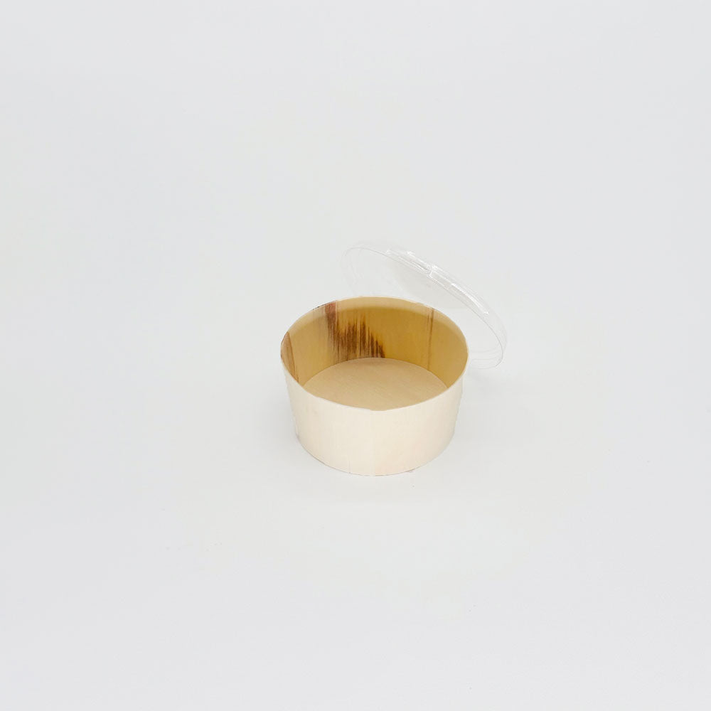 3.5"  Ramekin with Clear Lid