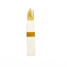 Pre-Rolled Bamboo Cutlery Set