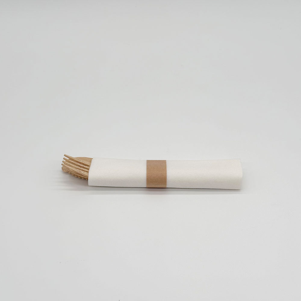 Pre-Rolled Bamboo Cutlery Kit
