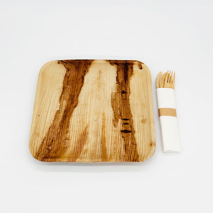 Pre-Rolled Bamboo Cutlery Kit