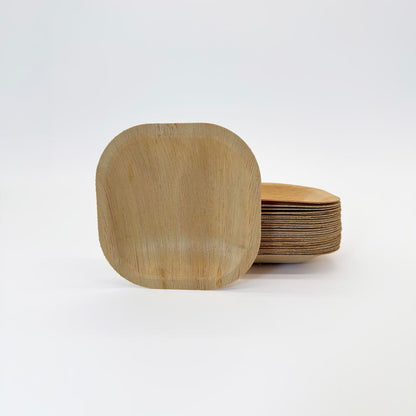 4"x4" Signature Wooden Plate