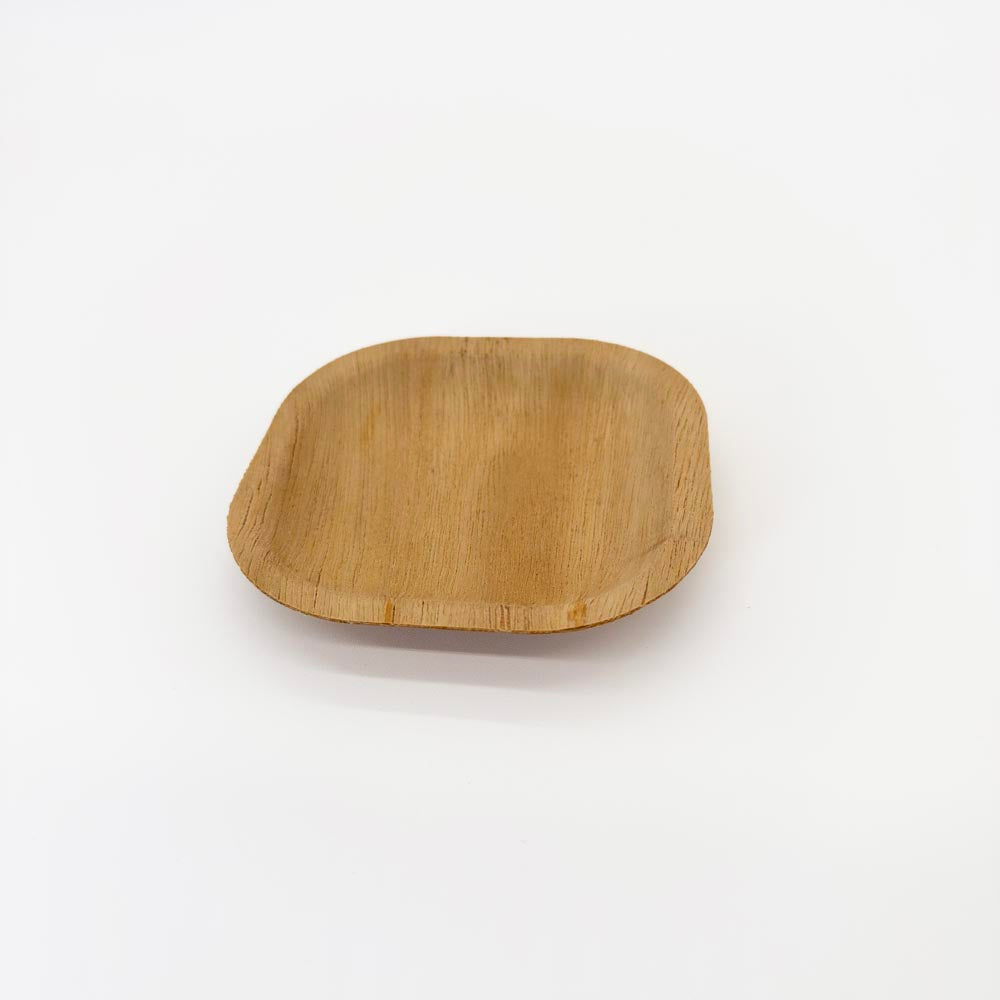 4"x4" Signature Wooden Plate