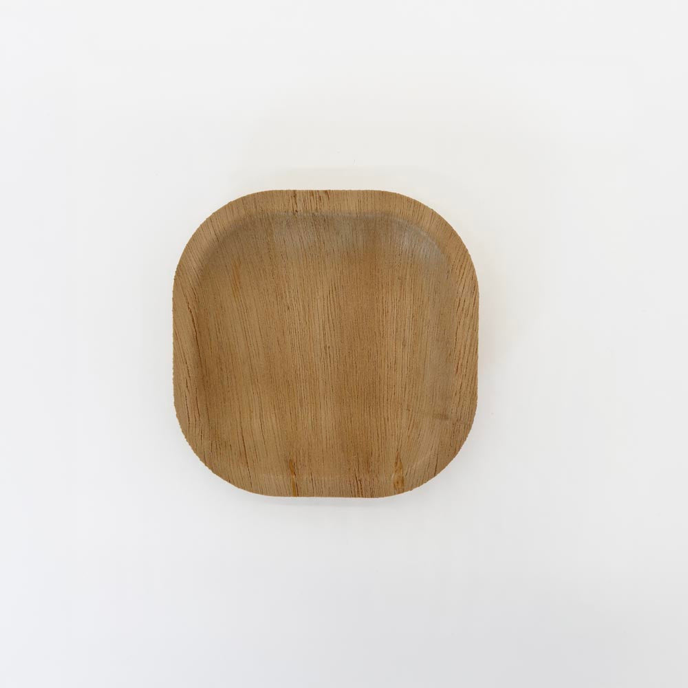 4"x4" Signature Wooden Plate