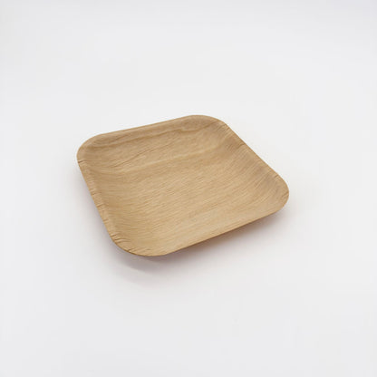 6"x6" Signature Wooden Plate