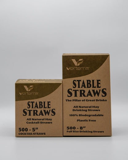 5" Plastic Free Hay Straw