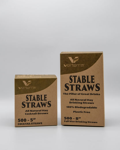 8" Plastic Free Hay Straw