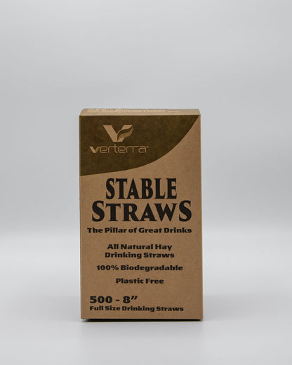 8" Plastic Free Hay Straw