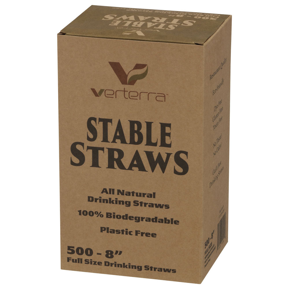 8" Plastic Free Hay Straw