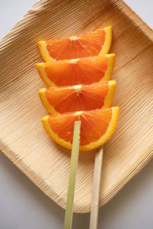 6.5"  Wooden Serving Tongs