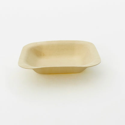 2.75"x2.75" Square Wooden Plate