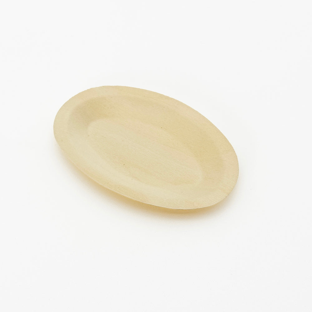 3.5"x2.5" Rectangle Wooden Plate