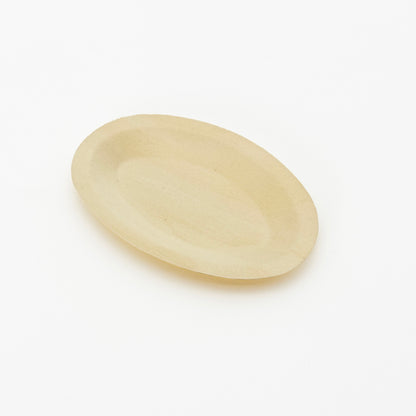 3.5"x2.5" Rectangle Wooden Plate