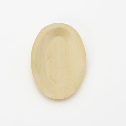 3.5"x2.5" Rectangle Wooden Plate