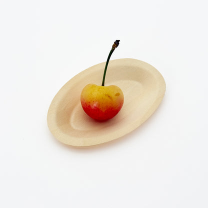 3.5"x2.5" Rectangle Wooden Plate
