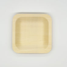 4.5"x4.5" Square Wooden Plate