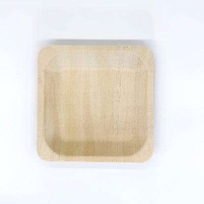 5.5"x5.5" Square Wooden Plate
