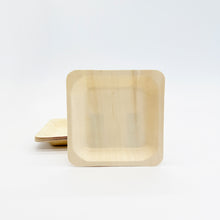6"x6" Square Wooden Plate