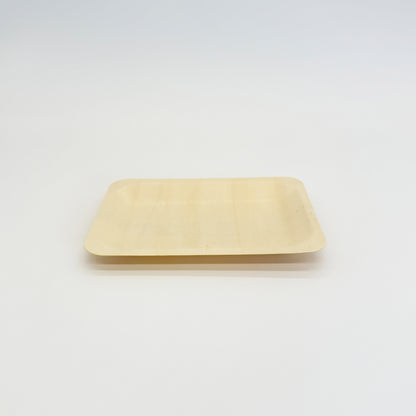 7.87"x5.7" Rectangle Wooden Plate
