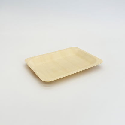 7.87"x5.7" Rectangle Wooden Plate