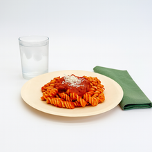 8.5" Round Wooden Plate