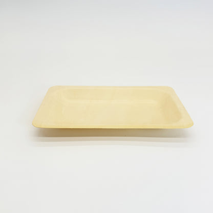 9.3"x6.7" Rectangle Wooden Plate