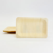 7.7"x4.9" Rectangle Wooden Plate