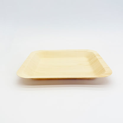 8"x8" Square Wooden Plate