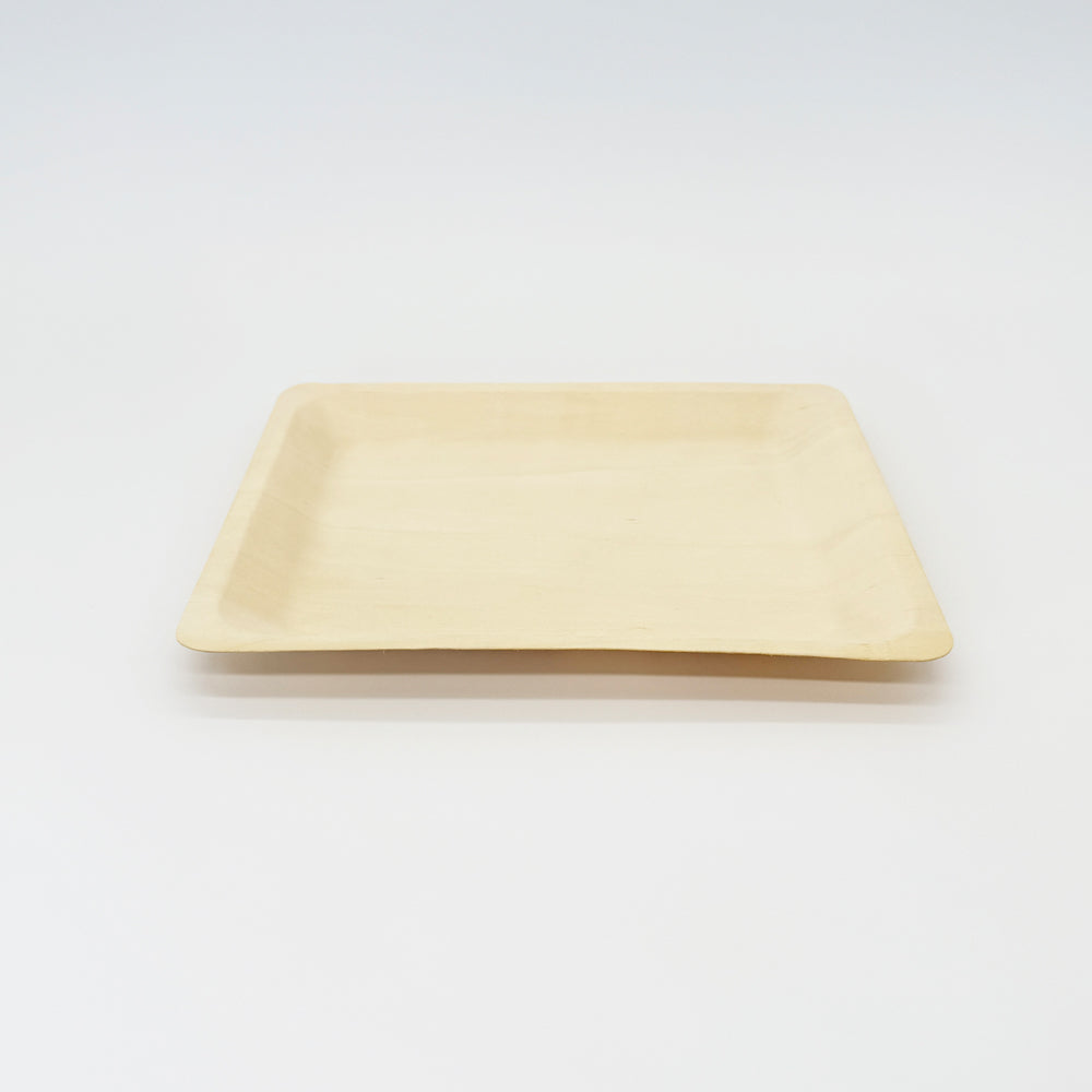 10.4"x8.5" Rectangle Wooden Plate