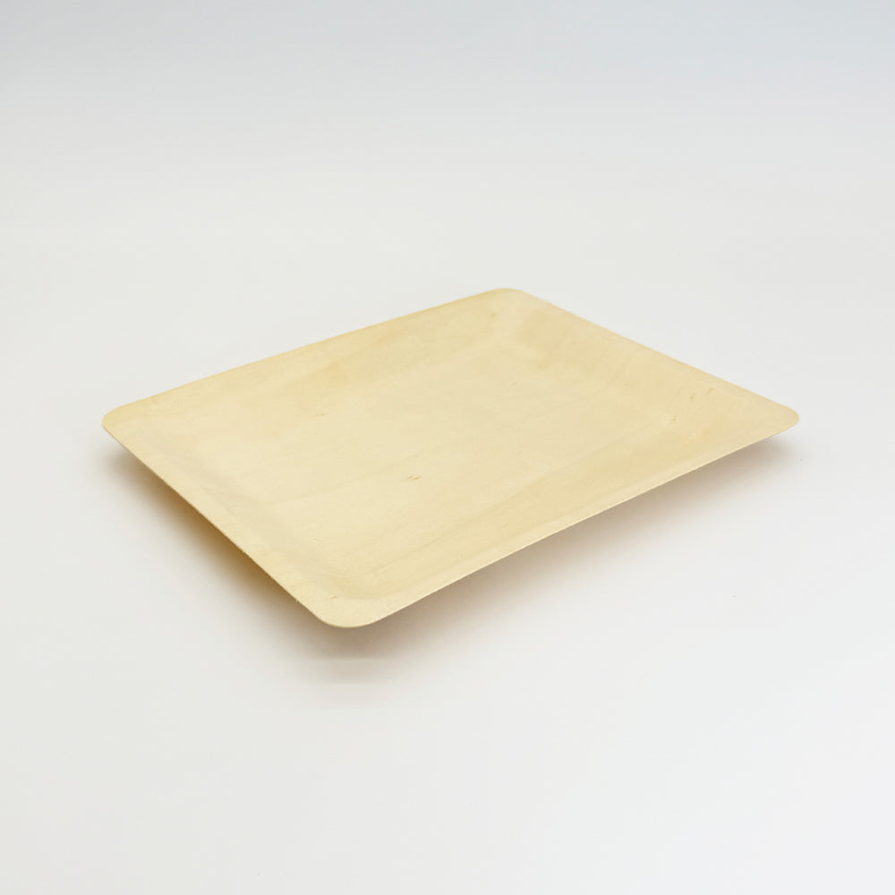 10.4"x8.5" Rectangle Wooden Plate