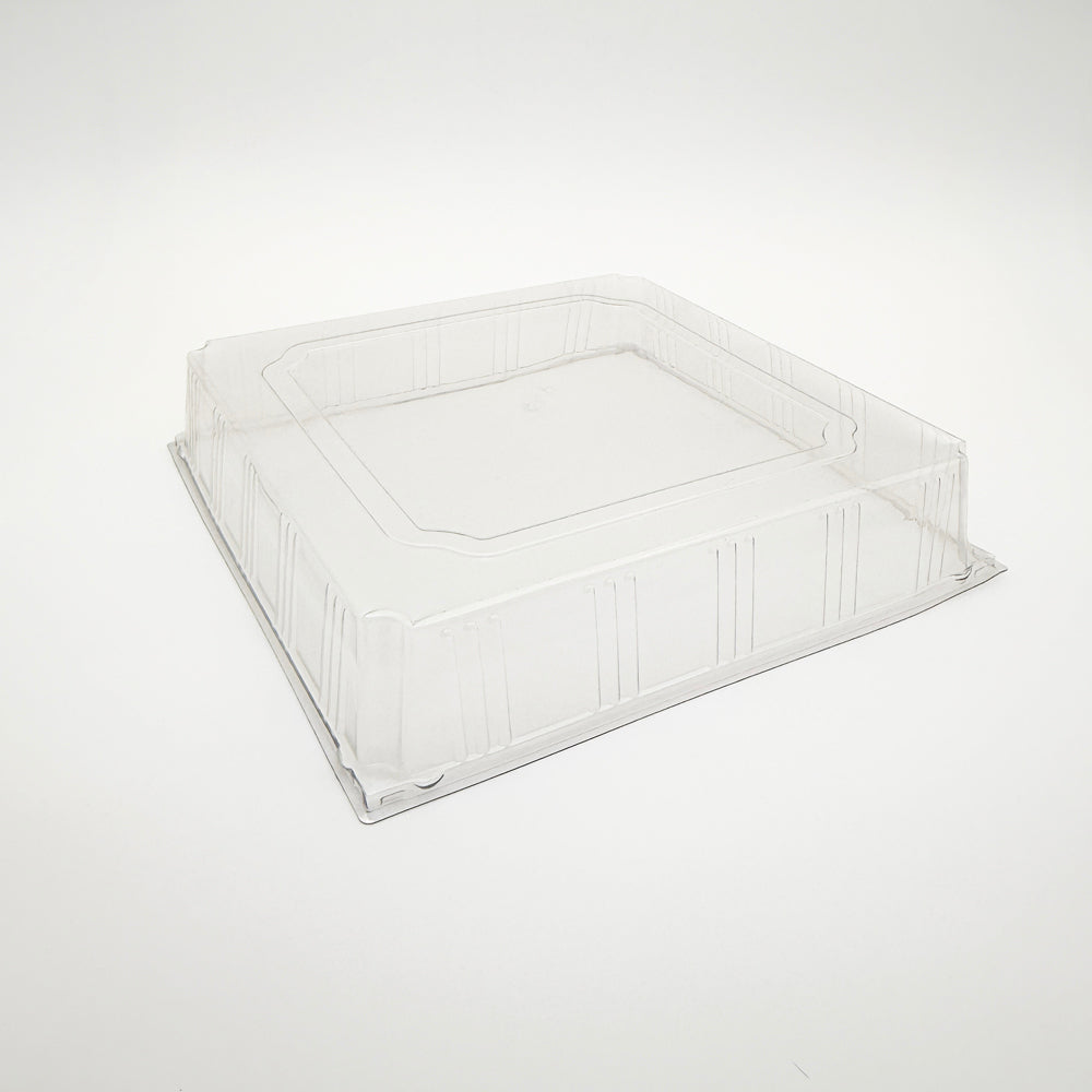 10"x10"x3" Clear Solid Wood Tray Lid (209 oz)
