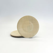 5.5" Round Wooden Plate