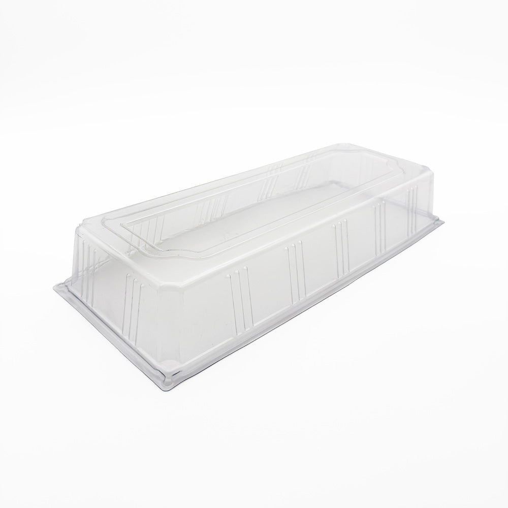7"x18"x3" Clear Solid Wood Tray Lid (204 oz)