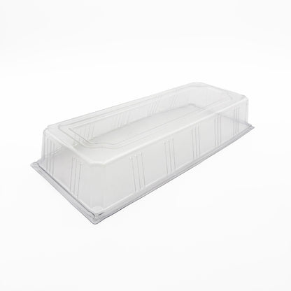 7"x18"x3" Clear Solid Wood Tray Lid (204 oz)