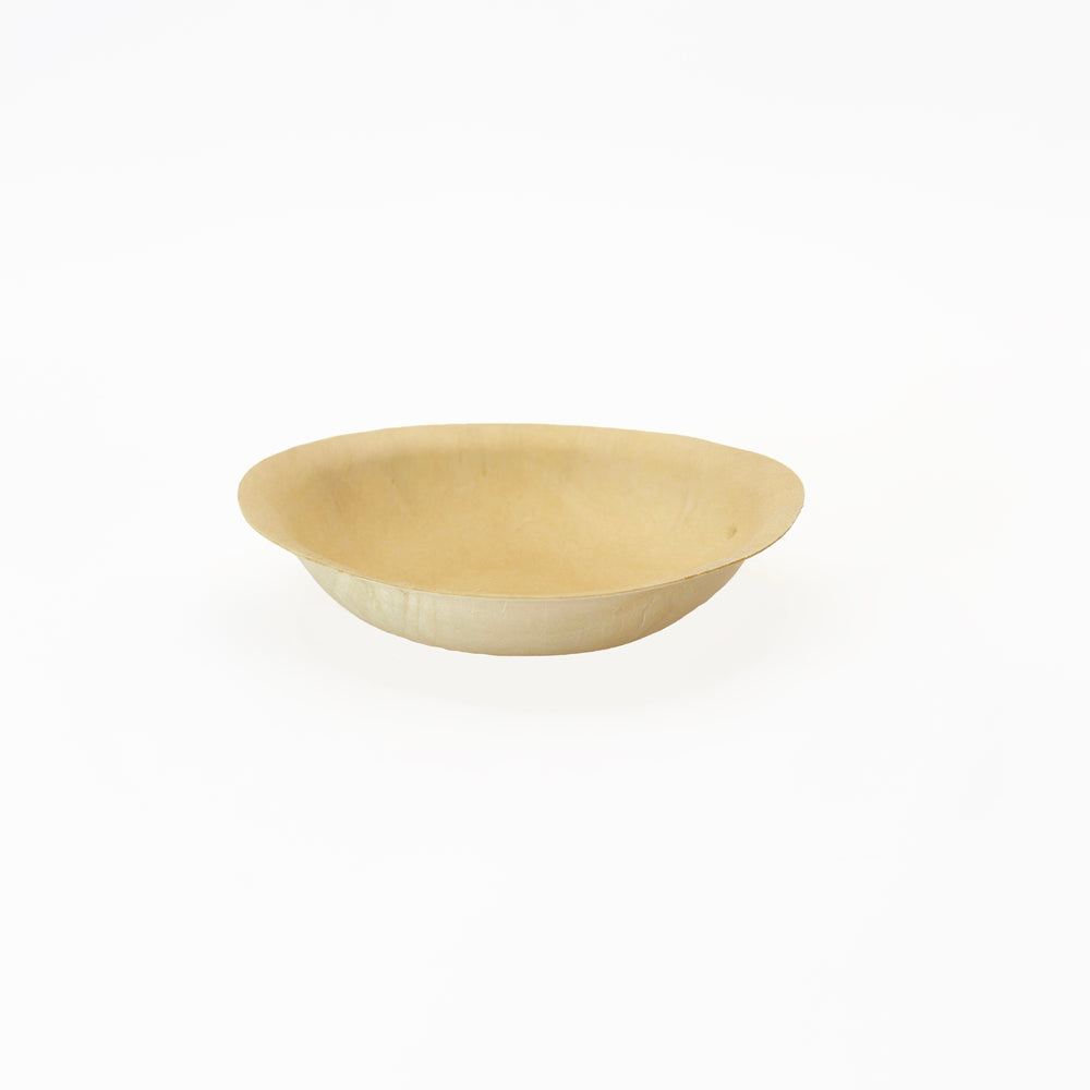 5 oz Round Wooden Bowl