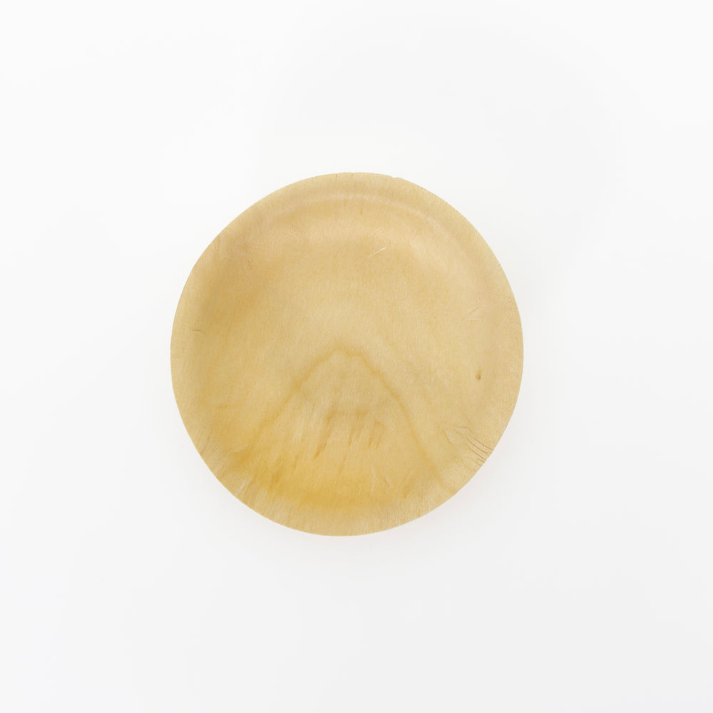 5 oz Round Wooden Bowl