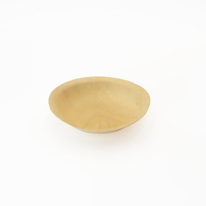 5 oz Round Wooden Bowl