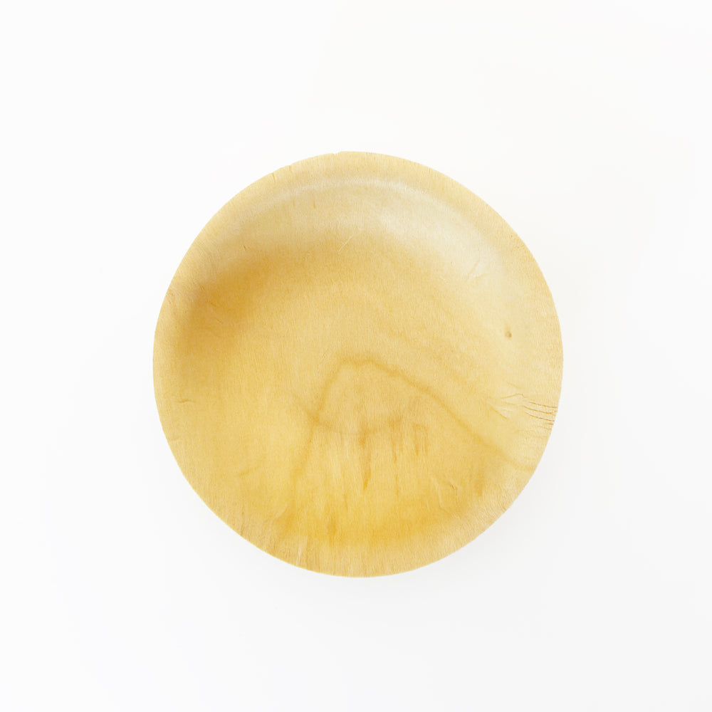 5 oz Round Wooden Bowl