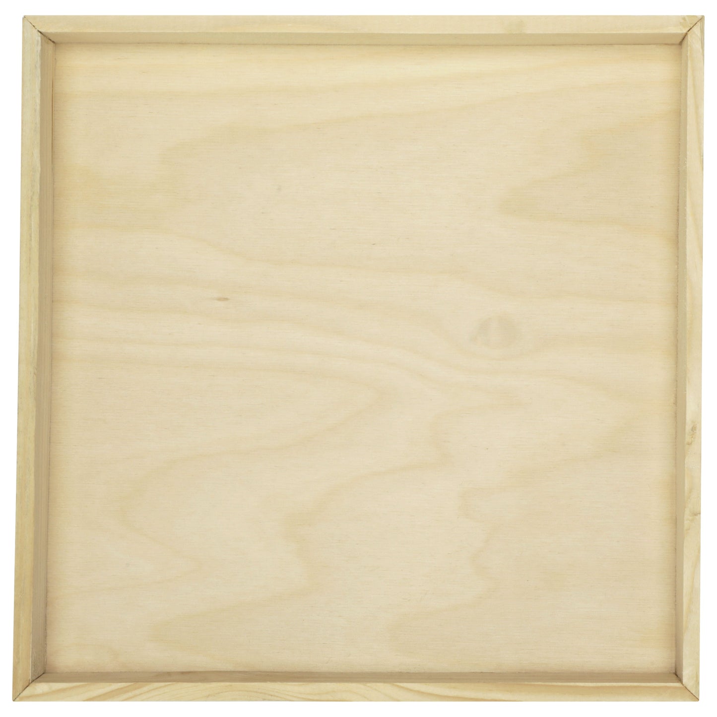 10"x10" Solid Wood Tray (Paper Lined)