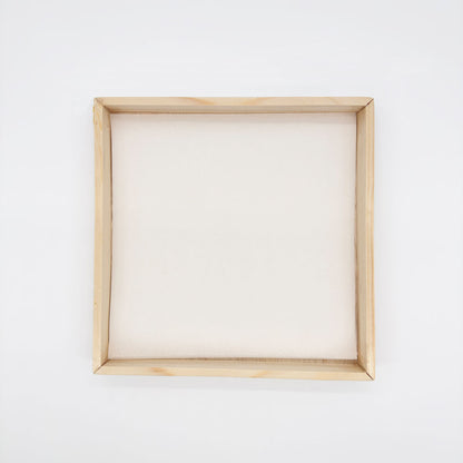 10"x10" Solid Wood Tray (Paper Lined)