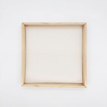 12"x12" Solid Wood Tray (Paper Lined)