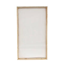 12"x21"x1" Solid Wood Tray (136 oz)