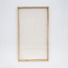 12"x21" Solid Wood Tray (paper Lined)