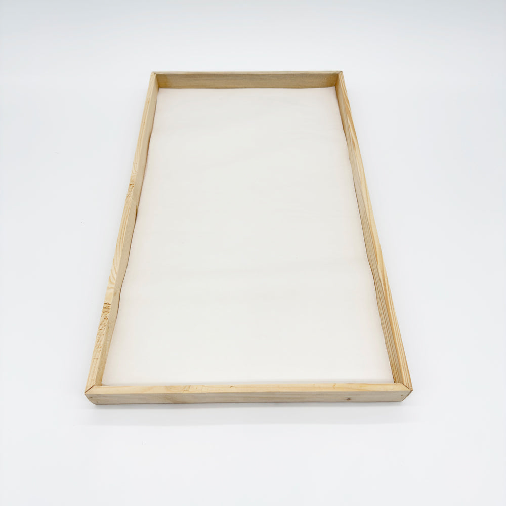 14"x21"x1" Solid Wood Tray (159 oz)