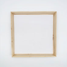 16"x16" Angled Edge Solid Wood Tray (Paper Lined)