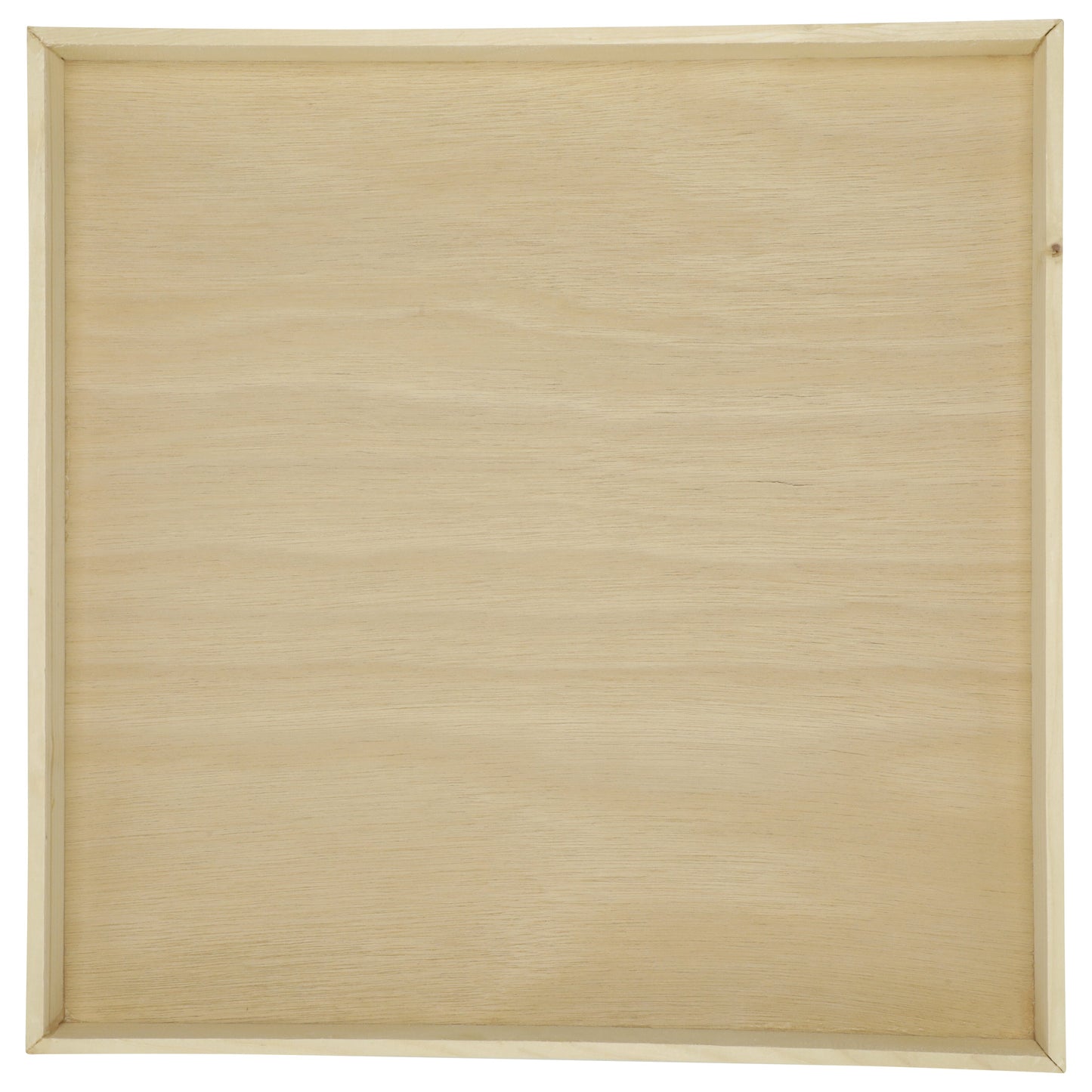 16"x16" Solid Wood Tray (Paper Lined)